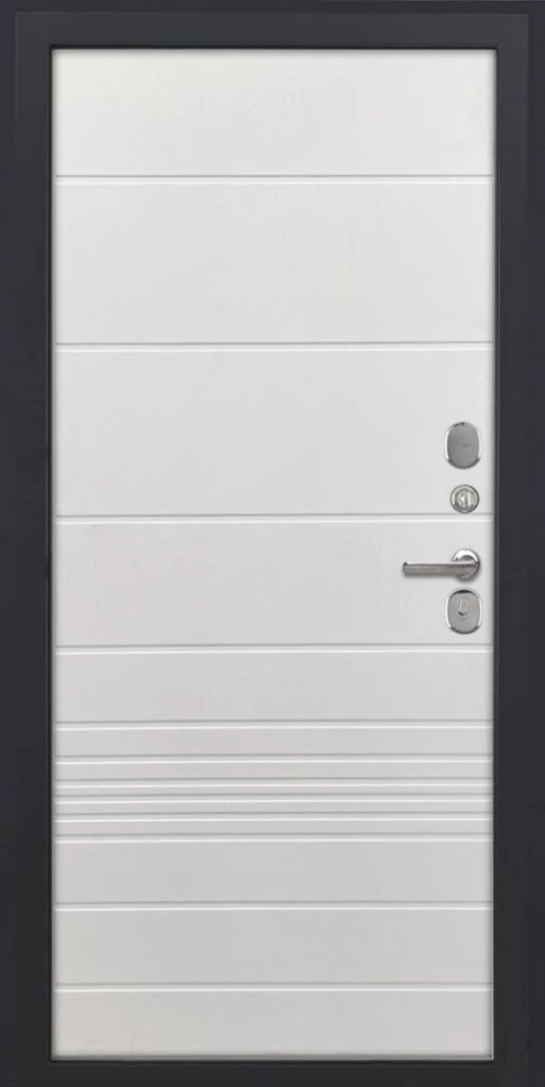 Входная дверь ДвериПРО Берген ФЛ-700 (10мм, ясень белый) DPRO196552 внутренняя сторона