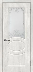 Межкомнатная дверь Сиена-1 Дуб жемчужный