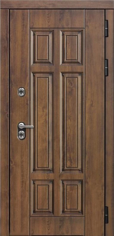 Входная дверь ДвериПРО Квадро ФЛЗ-603 Бетон снежный DPRO196698 внешняя сторона