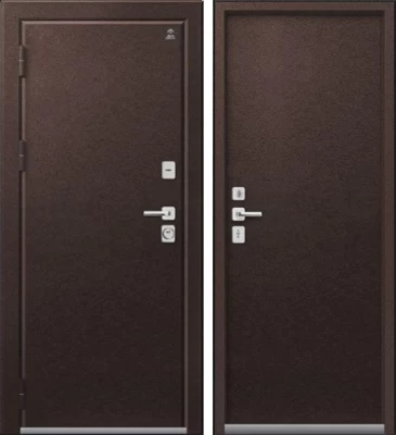 Дверь Термо-3 Шоколадный Муар