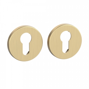 Накладка под цилиндр ET.R.EST.R52 SSG-39 сатинированное золото